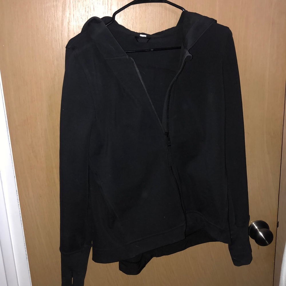 Black lululemon zip up!!